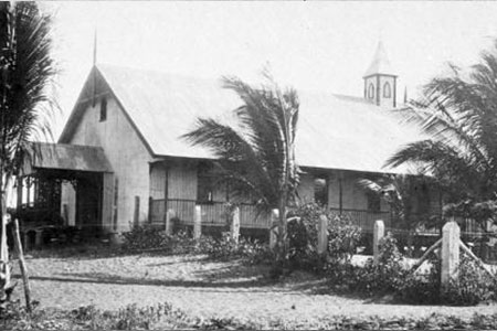 Old church at mapoon mission when fully established