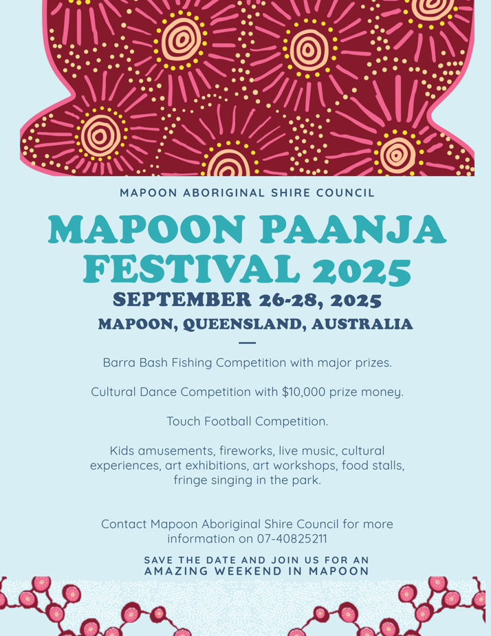 Mapoon Paanja Festival 2025